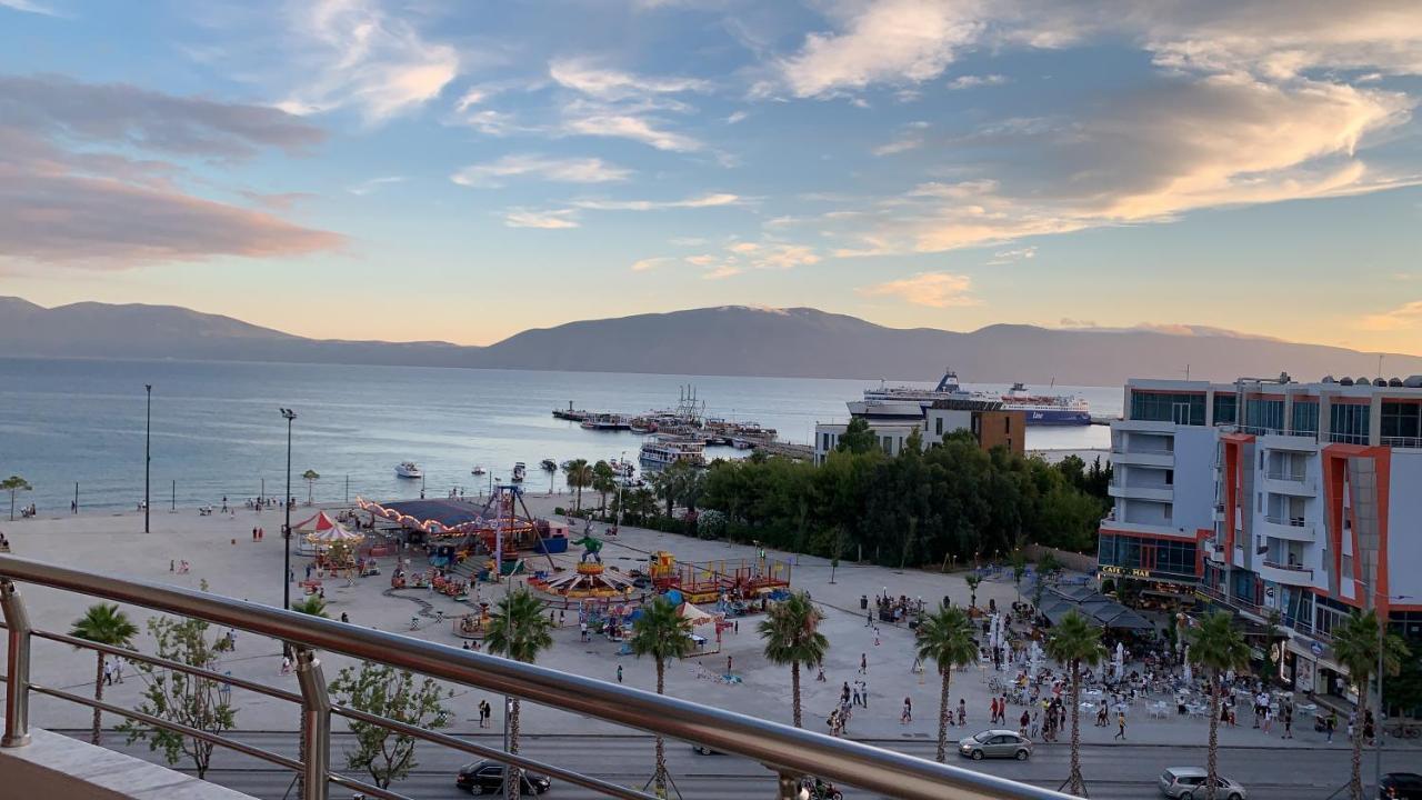 Pearl Seaview Apartment Vlorë Εξωτερικό φωτογραφία